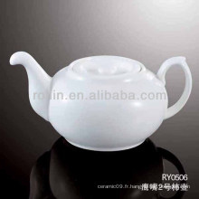 Pot de thé en gros, pot de thé en porcelaine, pot de thé en céramique
